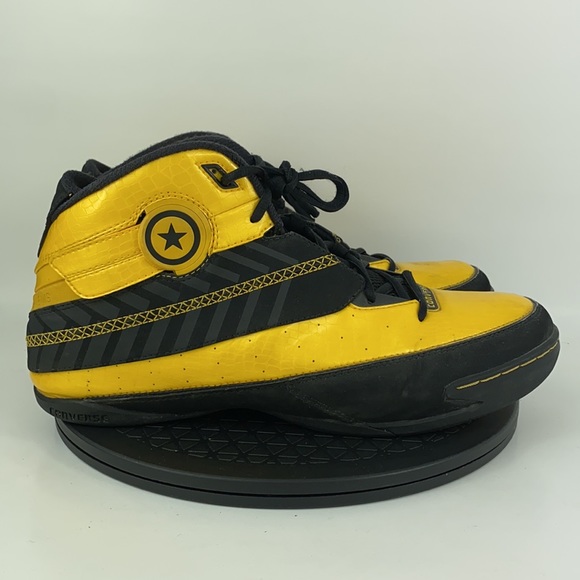 Converse Wade Slash Marquette March Madness PE Sample Yellow/Black Men's Size 13 - Picture 4 of 11